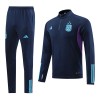 Tréninkový Mikina Argentina 3 Stars Quarter Zip Royal 2022-23 Modrá pro Muži